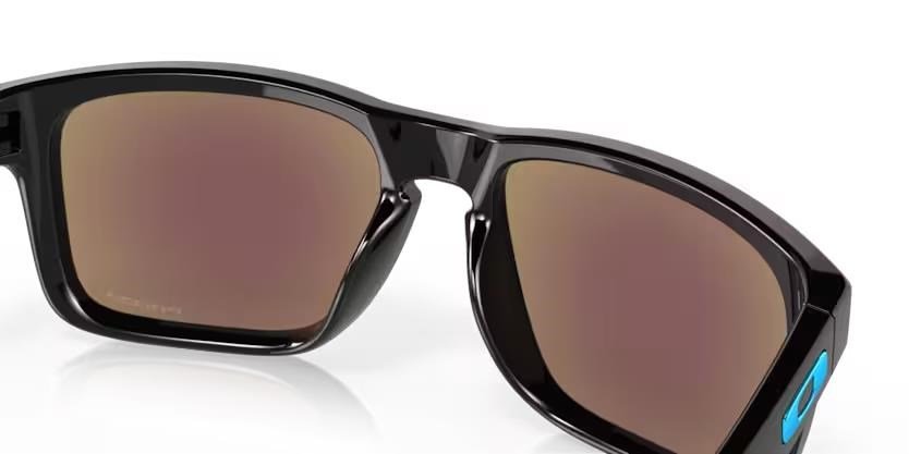 Oakley Holbrook Prizm Saphire lenses zonnebril, Polished Black frame