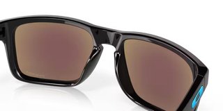 Oakley Holbrook Prizm Saphire lenses zonnebril, Polished Black frame