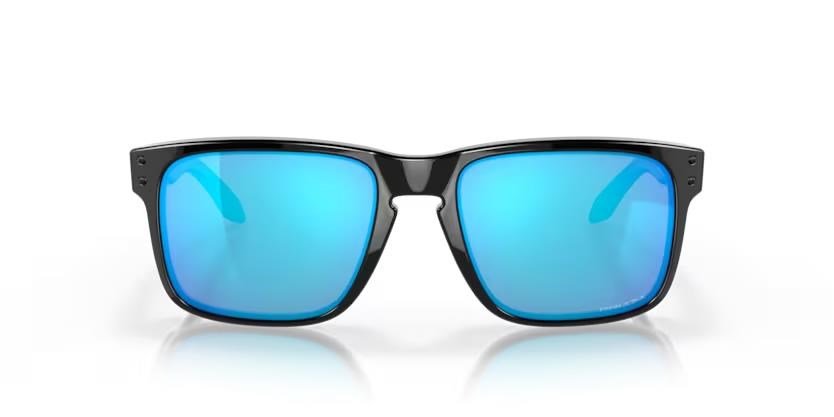 Oakley Holbrook Prizm Saphire lenses zonnebril, Polished Black frame
