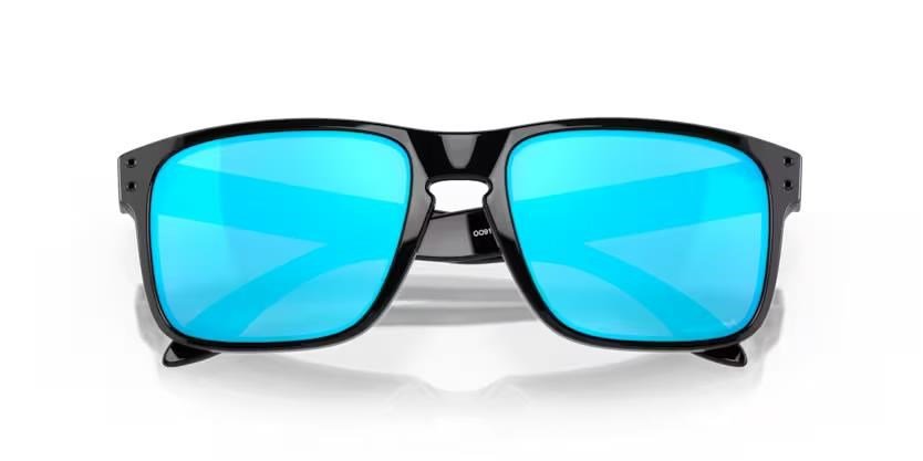 Oakley Holbrook Prizm Saphire lenses zonnebril, Polished Black frame