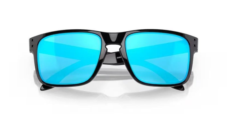 Oakley Holbrook Prizm Saphire lenses zonnebril, Polished Black frame