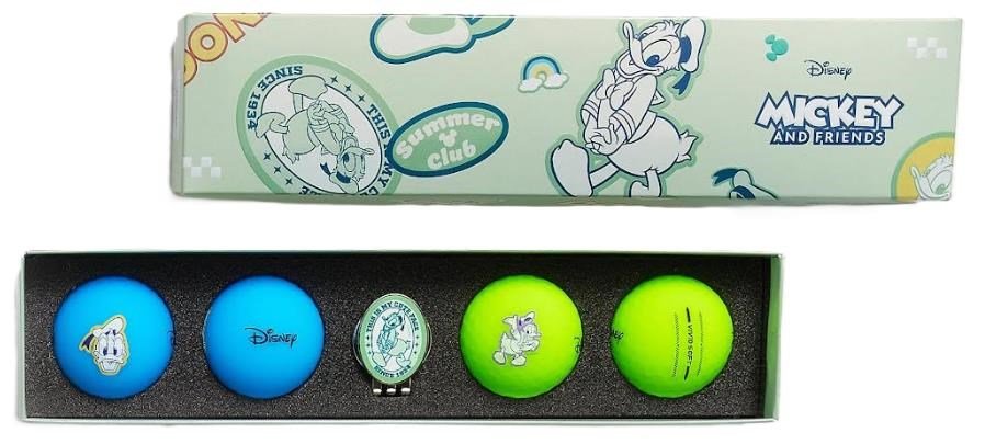 Volvik VIVID DISNEY DONALD golfballen, mix