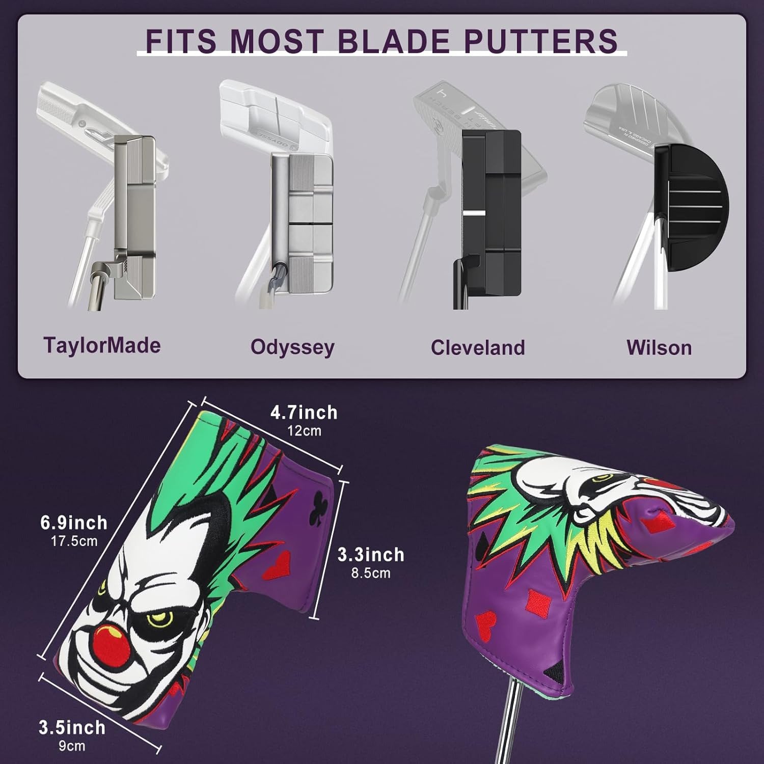 Ostatní Joker Putter headcover