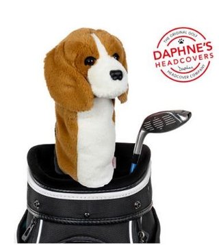 Daphne's Headcovers Beagle driver headcover