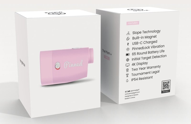 Pinned Prism+ laserrangefinder, roze