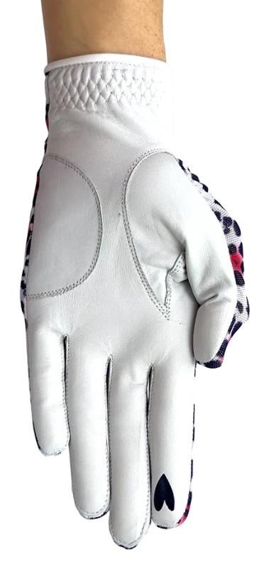 Best of Golf America Ladybird dames golfhandschoen, wit/roze