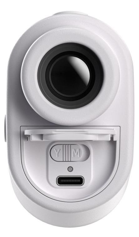 Pinned Prism+ laserrangefinder, wit