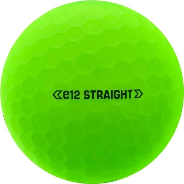 Bridgestone e12 Straight MindSet golfballen, mat groen