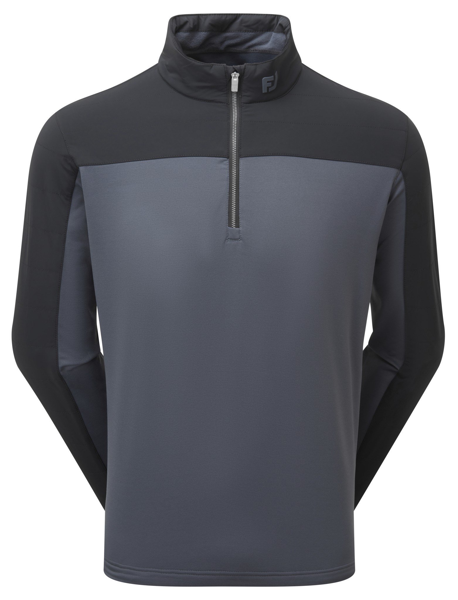 FootJoy ThermoSeries Hybrid Midlayer heren sweatshirt, zwart/houtskool