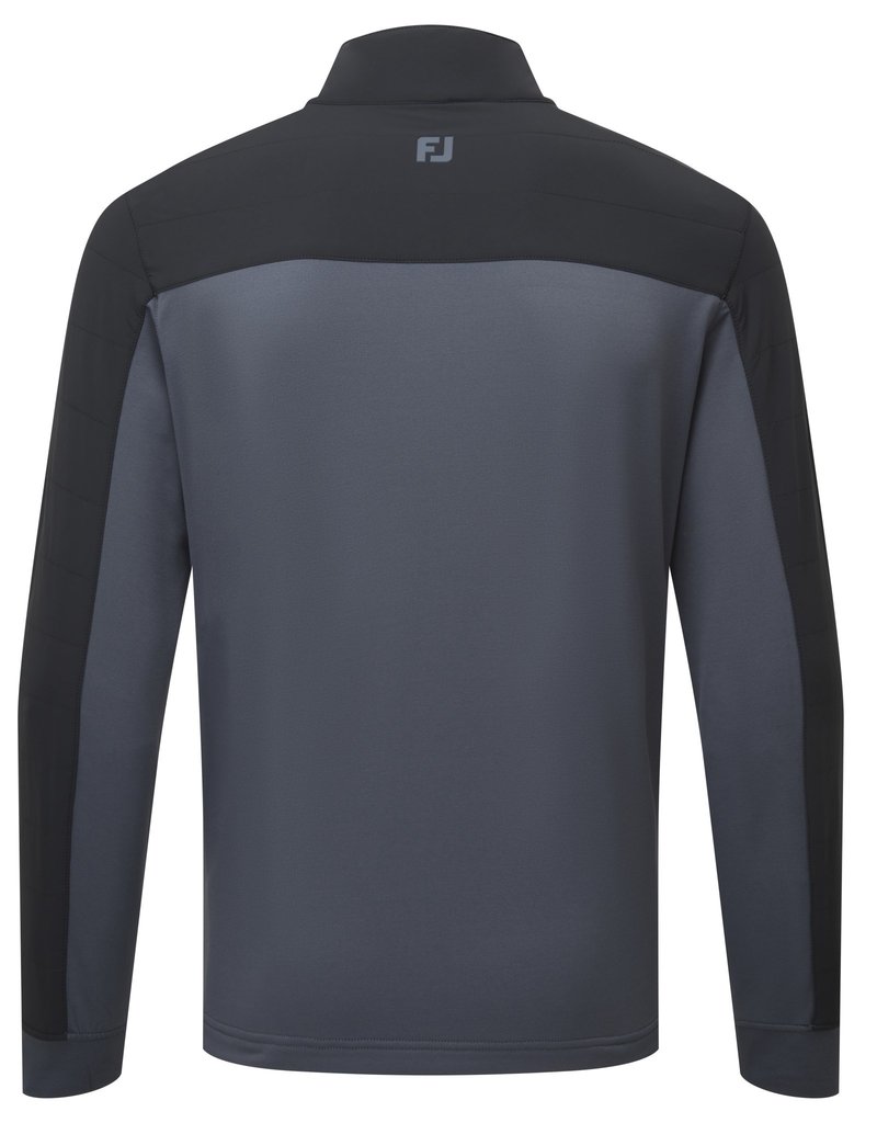 FootJoy ThermoSeries Hybrid Midlayer heren sweatshirt, zwart/houtskool