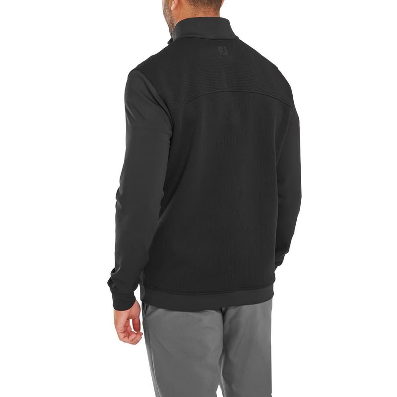FootJoy ThermoSeries Ottoman Midlayer heren sweater, zwart