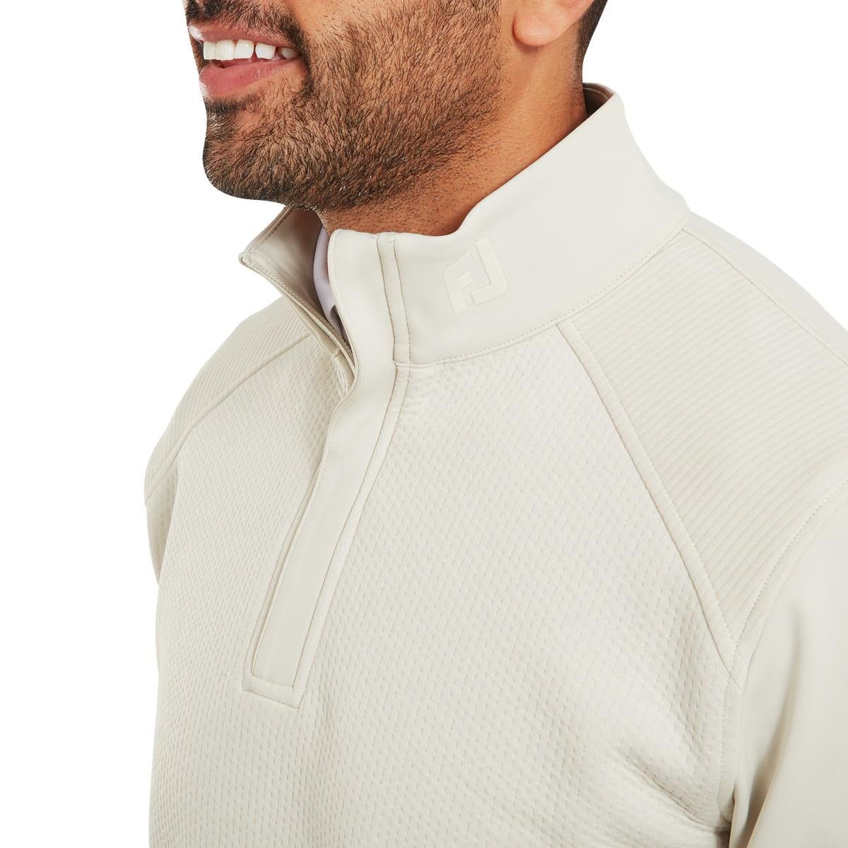 FootJoy ThermoSeries Ottoman Midlayer heren sweater, stone
