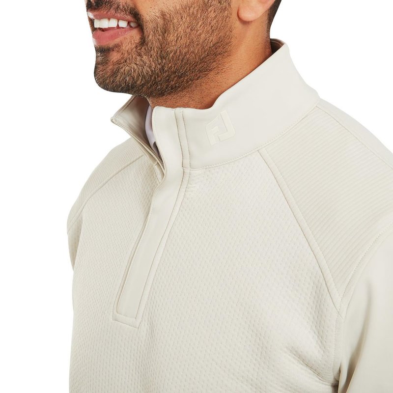 FootJoy ThermoSeries Ottoman Midlayer heren sweater, stone