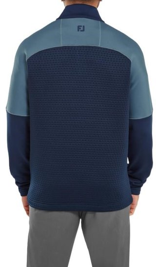 FootJoy ThermoSeries Jacquard Midlayer heren sweater, navy slate
