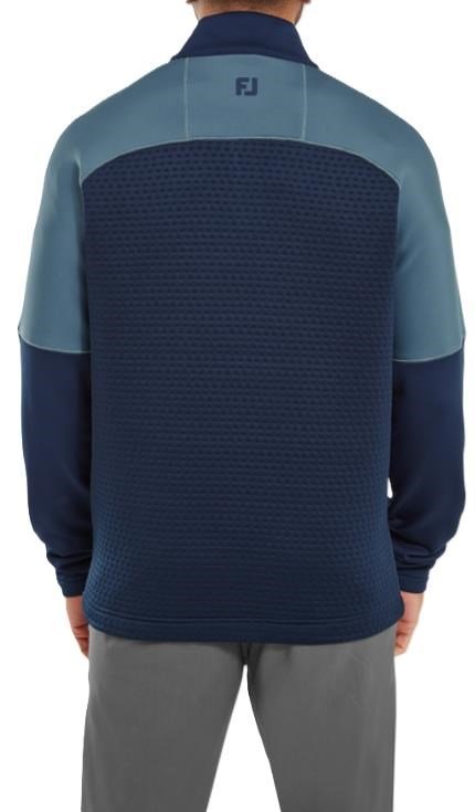 FootJoy ThermoSeries Jacquard Midlayer heren sweater, navy slate