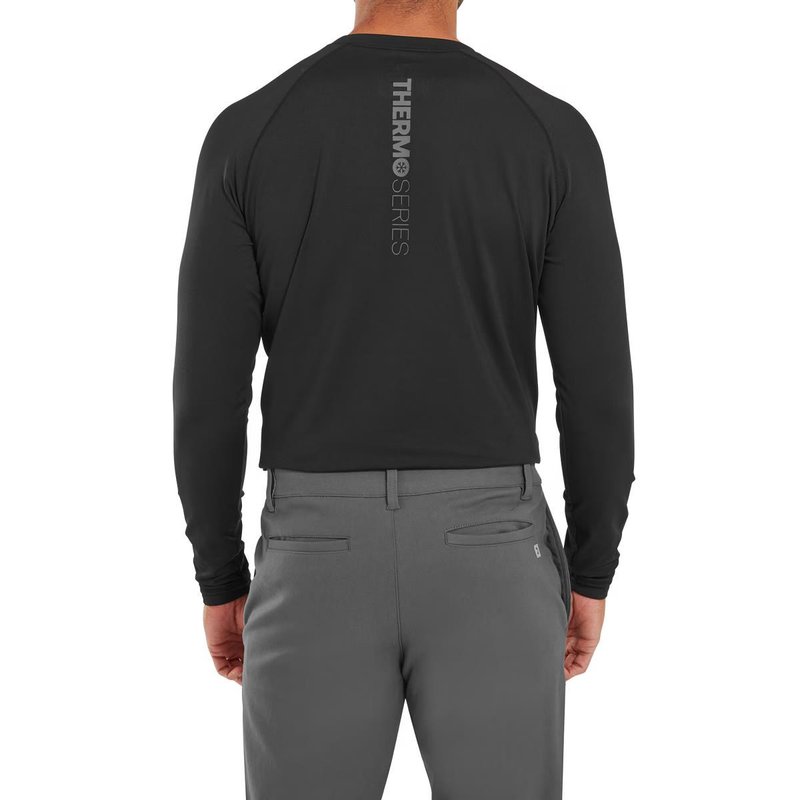FootJoy ThermoSeries Fleece Baselayer heren top, zwart