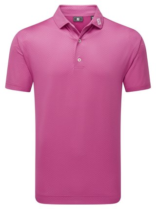 FootJoy Abacus Print heren polo, magenta