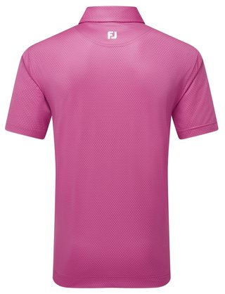 FootJoy Abacus Print heren polo, magenta