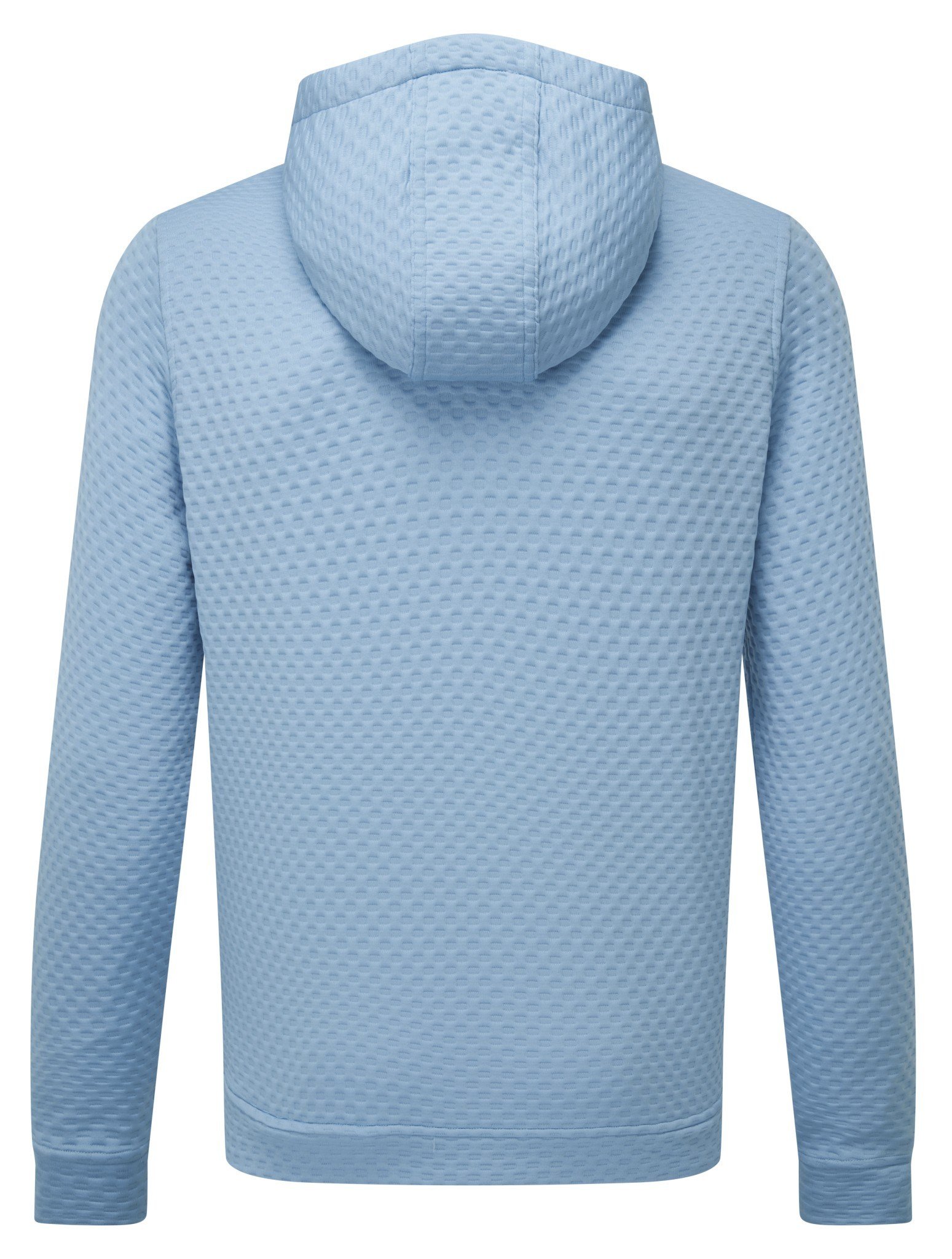 FootJoy Textured Knit Hoodie heren sweatshirt, air blue