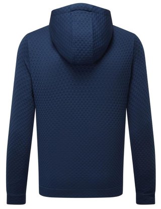 FootJoy Textured Knit Hoodie heren sweatshirt, navy