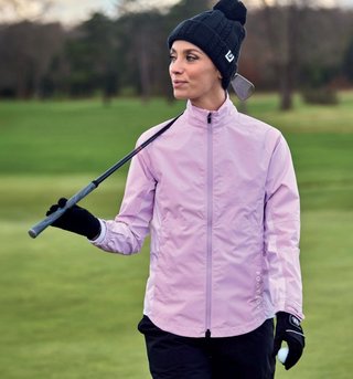 FootJoy HydroLite X dames jack, orchid/white dot