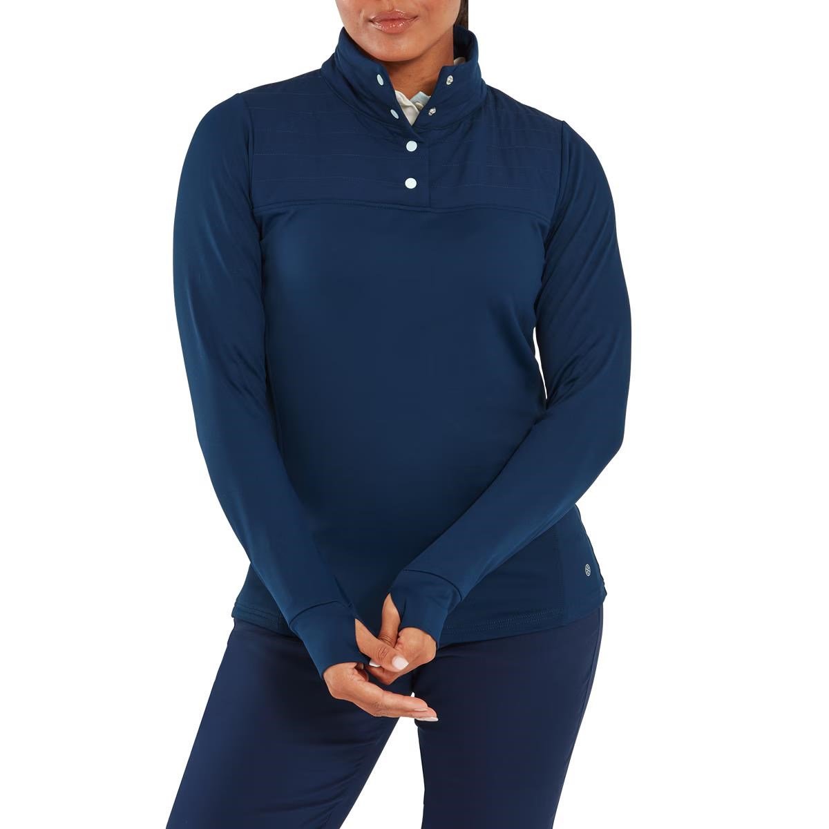 FootJoy ThermoSeries Hybrid Popover dames sweater, navy