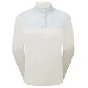 FootJoy ThermoSeries Hybrid Popover dames sweatshirt, off white/ice blue