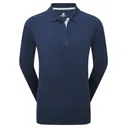 FootJoy ThermoSeries Long Sleeves dames polo, navy