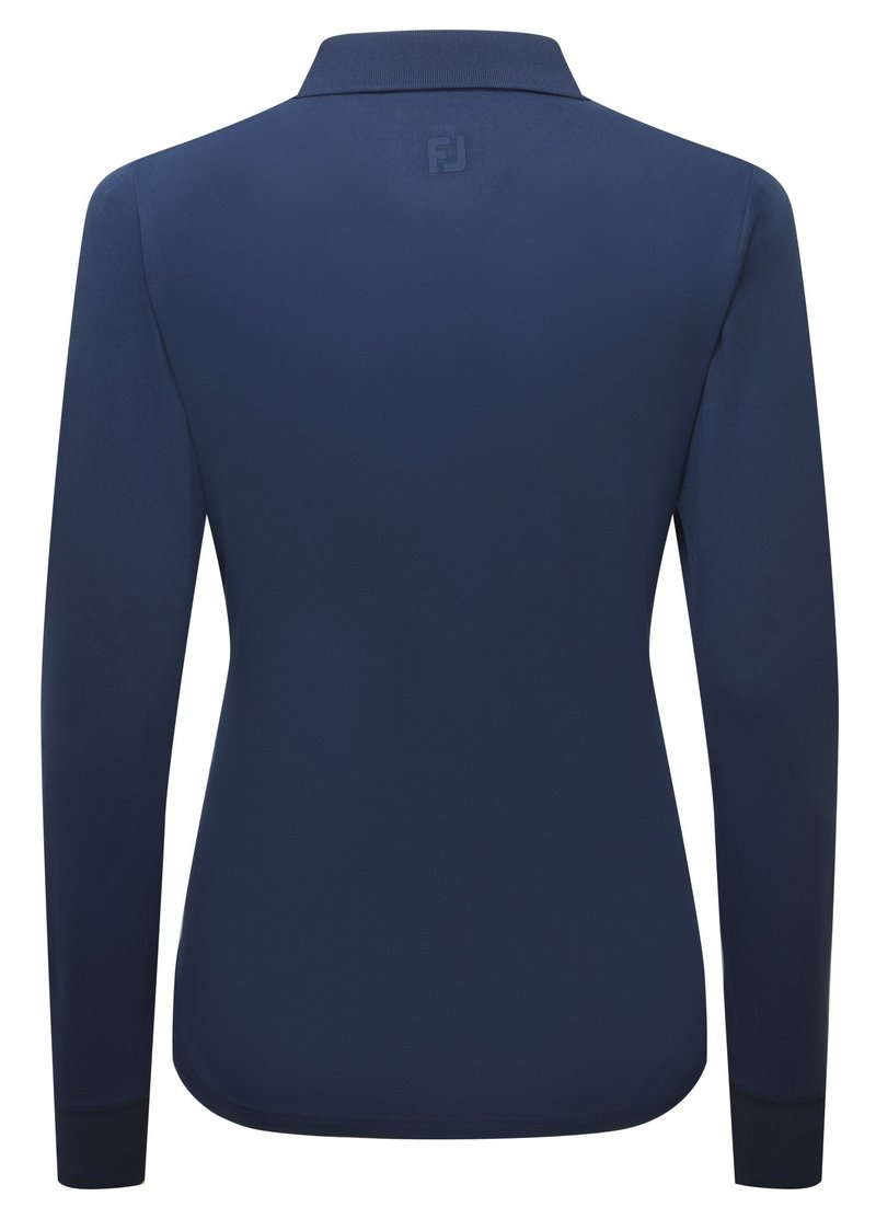 FootJoy ThermoSeries Long Sleeves dames polo, navy