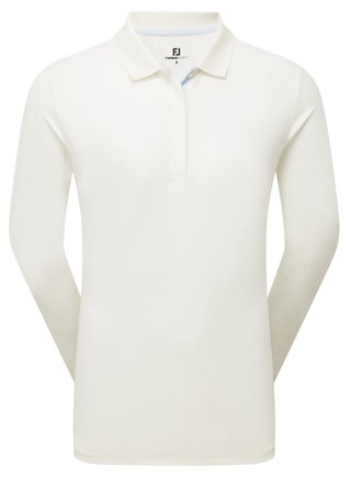 FootJoy ThermoSeries Long Sleeve dames top, off white