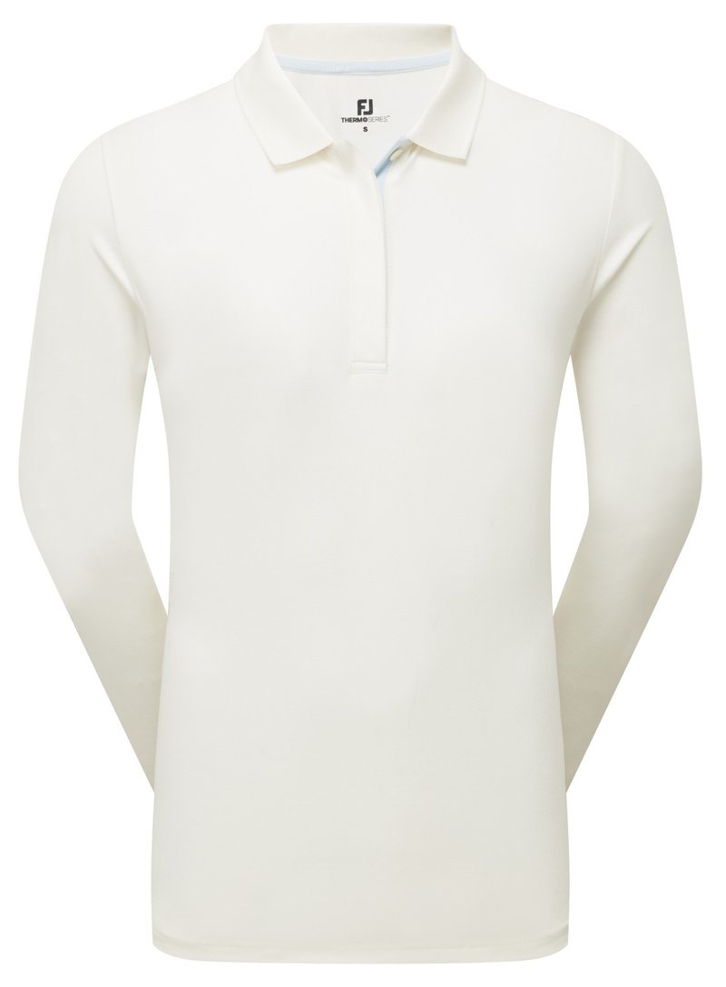FootJoy ThermoSeries Long Sleeve dames top, off white