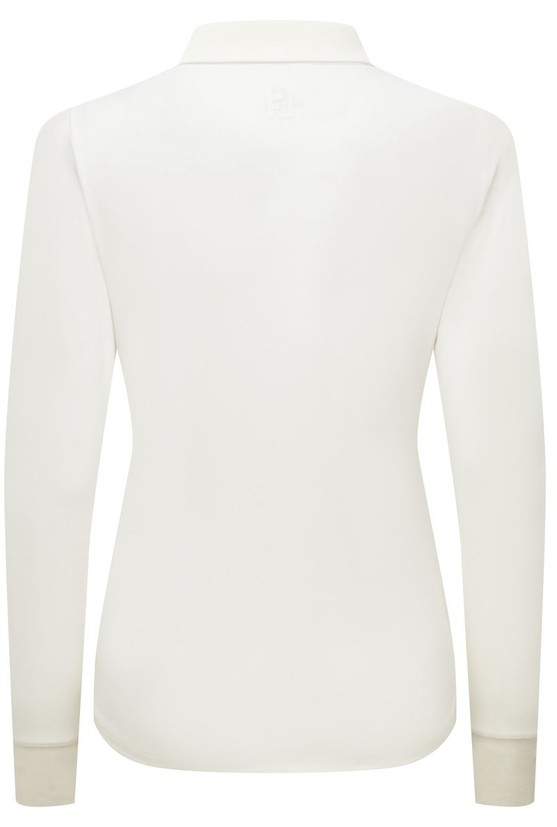 FootJoy ThermoSeries Long Sleeve dames top, off white