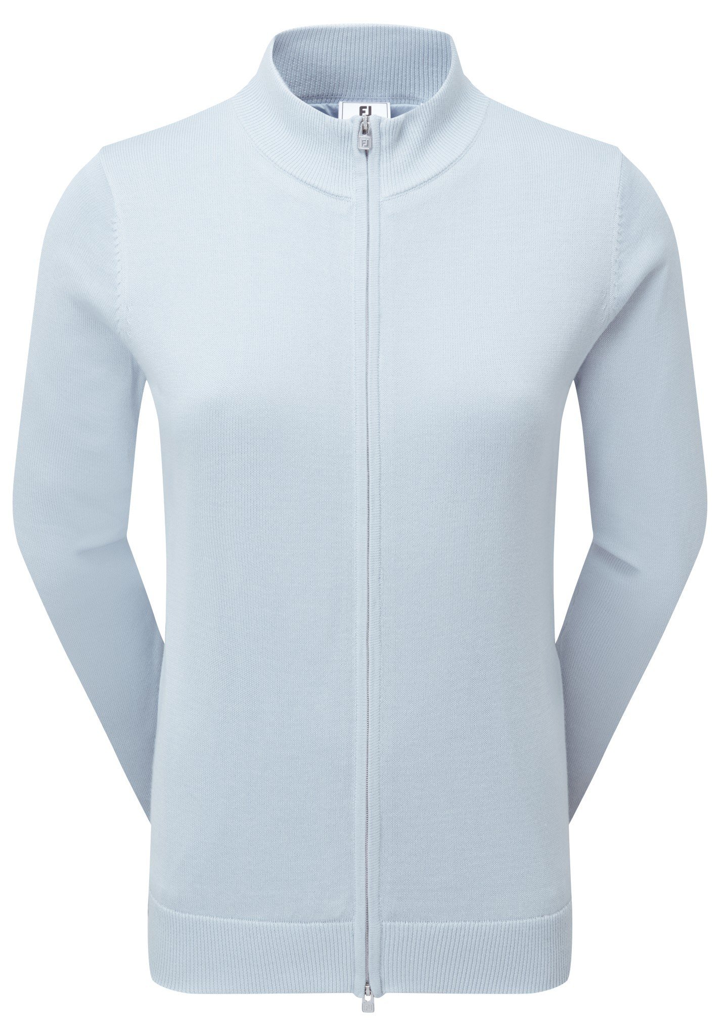 FootJoy Drirelease Full-Zip Lined dames sweater, ice blue