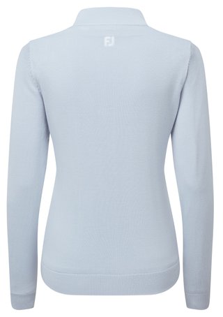 FootJoy Drirelease Full-Zip Lined dames sweater, ice blue