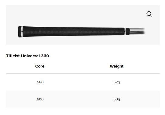 Titleist T250 4G heren ijzers 2025, grafiet