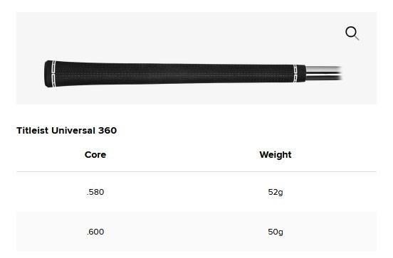 Titleist T250 Star 4G heren ijzers, grafiet