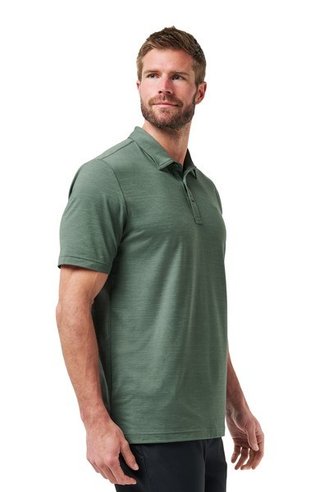 Travis Mathew The Heater heren polo, balsam green
