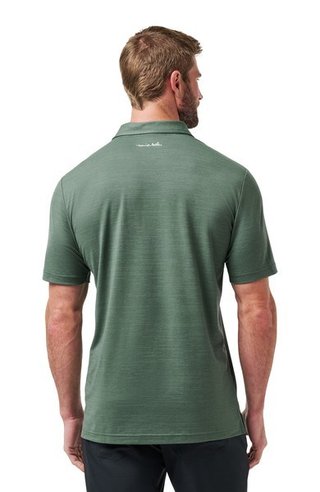 Travis Mathew The Heater heren polo, balsam green