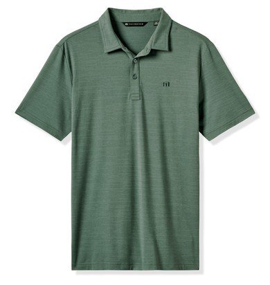 Travis Mathew The Heater heren polo, balsam green