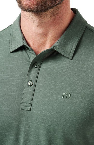 Travis Mathew The Heater heren polo, balsam green