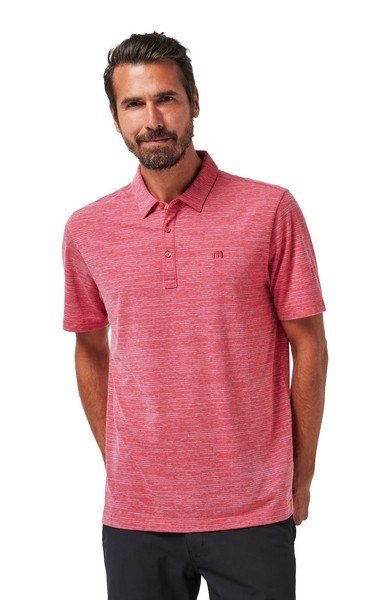 Travis Mathew The Heater heren polo, heather scooter