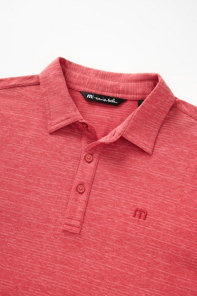 Travis Mathew The Heater heren polo, heather scooter