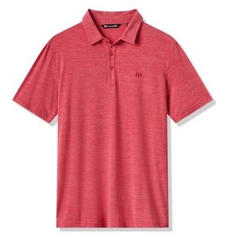 Travis Mathew The Heater heren polo, heather scooter
