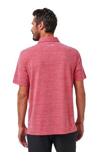 Travis Mathew The Heater heren polo, heather scooter