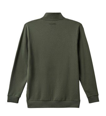 Travis Mathew Cloud Quarter Zip 2.0 heren pullover, dark olive