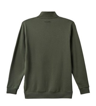 Travis Mathew Cloud Quarter Zip 2.0 heren pullover, dark olive