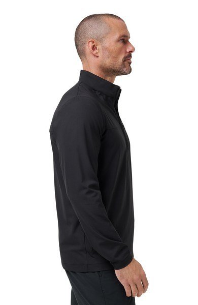 Travis Mathew Wanderlust quarter zip heren jack, zwart