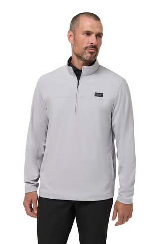 Travis Mathew Wanderlust quarter zip heren jack, micro chip