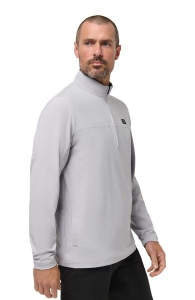 Travis Mathew Wanderlust quarter zip heren jack, micro chip