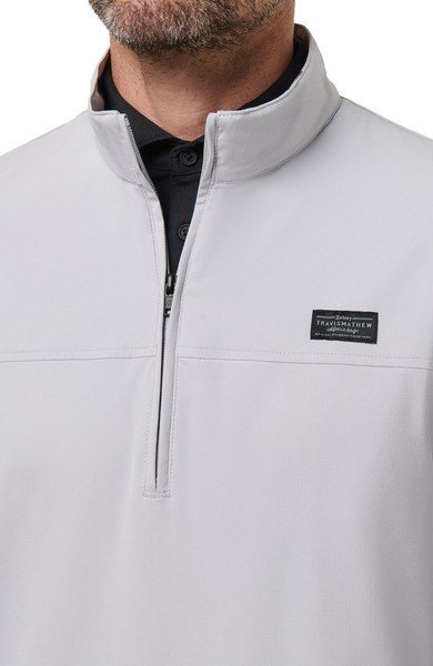 Travis Mathew Wanderlust quarter zip heren jack, micro chip